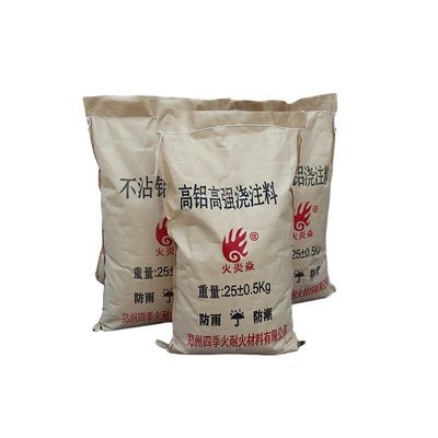 2024 High Alumina Low Cement Refractory Castable Perfect for Temperature Applications