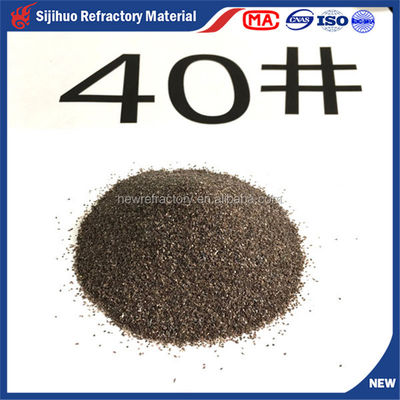 Bulk Density 2.0-2.5g/cm3 Calcined Brown Fused Alumina for Alumina Block