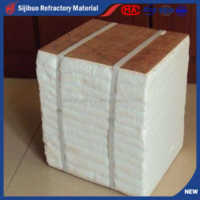 Refractory Coating Rigidizer Ceramic Fiber Blanket with Bulk Density 64/96/128/160kg/m3