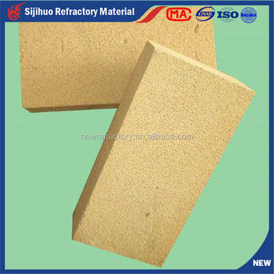 High Aluminum Poly Light Insulation Brick for Refractoriness 1580° Refractoriness 1770°