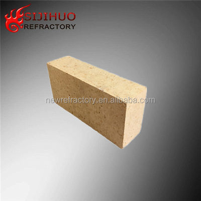 Yellow Alumina Block for Glass Kiln 60 Heat Life Ladle Refractory Brick Customization
