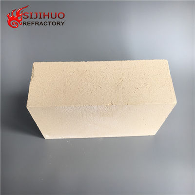 Industrial Furnaces Insulation Light Yellow Fire Clay Brick with CaO Content of 0.01