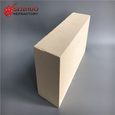 Industrial Furnaces Insulation Light Yellow Fire Clay Brick with CaO Content of 0.01
