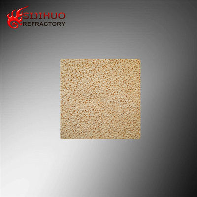 High Alumina Insulating Fire Bricks for Ceramic Kiln Light Yellow MgO Content % 0.8-1.2
