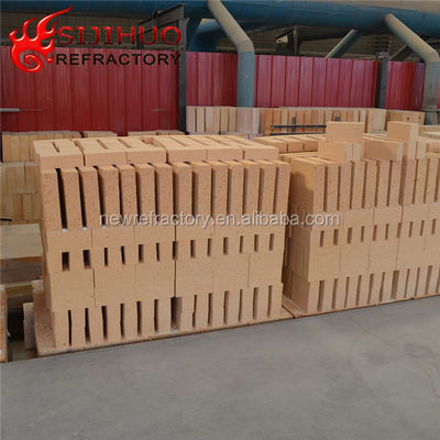 Common Refractoriness 1580° Refractoriness 1770° Yellow Clay Bricks for Industrial