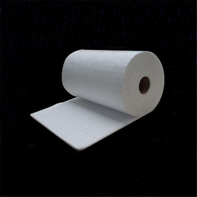 BULK DENSITY 64/96/128/160kg/m3 Pure White Thermal Insulation Ceramic Fiber Blanket