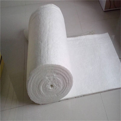 Fire Proof Lining Material High Pure Alumina Silicate Ceramic Fiber Wool Blanket in Pure White