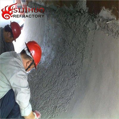 ISO9001 Certified Low Cement Refractory Castable Material for Heat Treatment Furnaces