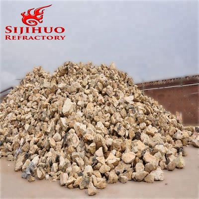 High Refractoriness 1580° Refractoriness 1770° Yellow Calcined Bauxite for Refractory