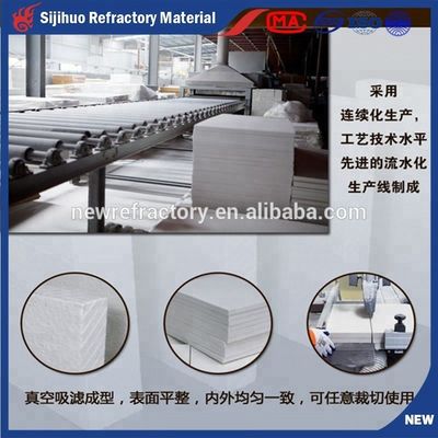 Customizable Ceramic Fiber Board Gaskets for Industrial Furnaces 0.1-0.3% CrO Content