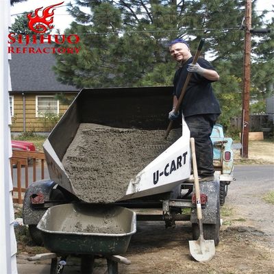 2017 Low Cement Refractory Castable with and Performance Bulk Density 2.4-3.15 g/cm3
