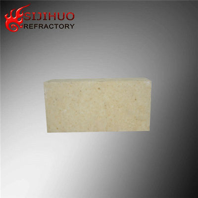 High Alumina Refractory Baffle Brick for Coke Oven 230x114x65mm CaO Content of 0.01
