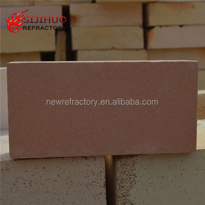 Refractory Clay Insulation Brick for Industrial Furnaces Red Alumina Block 25% ISO9001