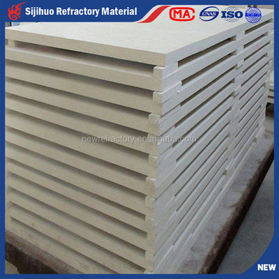 Vacuum Formed Ceramic Fiber Board with 1.2-1.4% SiC Content and 0.01% CaO Content