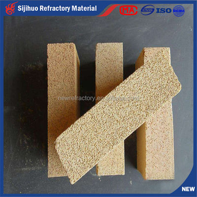 230x114x65mm Low Density High Aluminum Refractory Insulation Brick for Kilns Lining