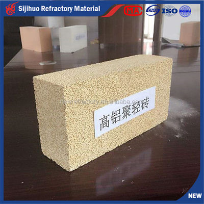 High Aluminum Light Weight Insulating Brick with CrO Content % 0.1-0.3%