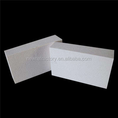 230x114x65mm Block Fire Pure White Mullite Thermal Insulating Brick Heat Preservation