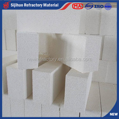 230x114x65mm Block Fire Pure White Mullite Thermal Insulating Brick Heat Preservation