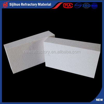 Kilns Insulation Mullite Brick with Al2O3 Content 50-79% and SiC Content 1.2-1.4%