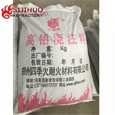 High Refractoriness Aluminate Cement for 1.2% ~ 3.0% CaO Alumina Block