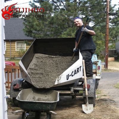 Anti-Infiltration Refractory Castable Cement with ISO9001 Certificate