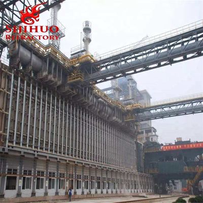 Kilns with Steel Fiber Reinforced Castable Cement 1-3mm 90-97% Al2O3