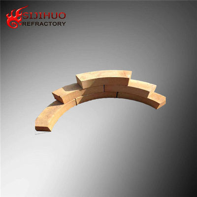 50%-65% SiO2 Content High Alumina Arc Refractory Brick for Petrochemical Industry