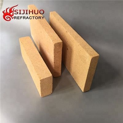 Fire Clay Brick Common Refractoriness 1580° Refractoriness 1770° and CaO Content of 0.34