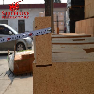 Fire Clay Brick Common Refractoriness 1580° Refractoriness 1770° and CaO Content of 0.34