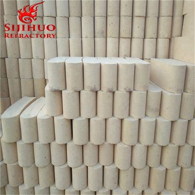 Yellow Universal Arc of Circle Fire Clay Brick for High Temperature Applications