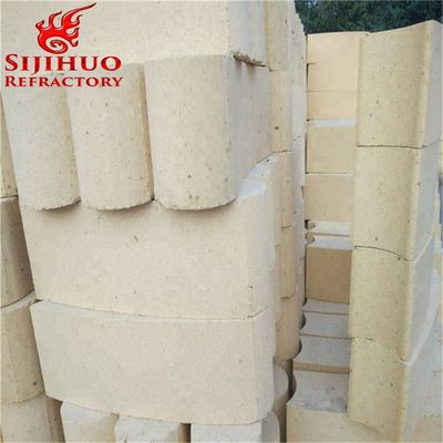Yellow Universal Arc of Circle Fire Clay Brick for High Temperature Applications