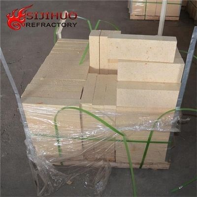 Customized Yellow Alumina Brick Fire Tile for Furnace Lining