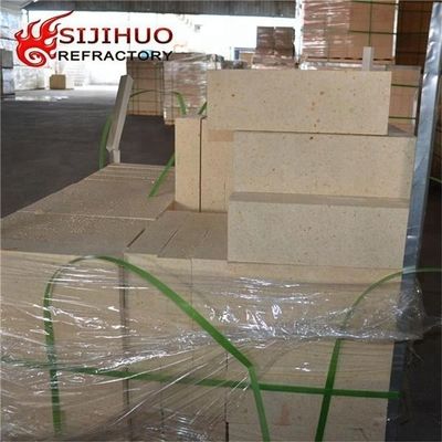 Customized Yellow Alumina Brick Fire Tile for Furnace Lining