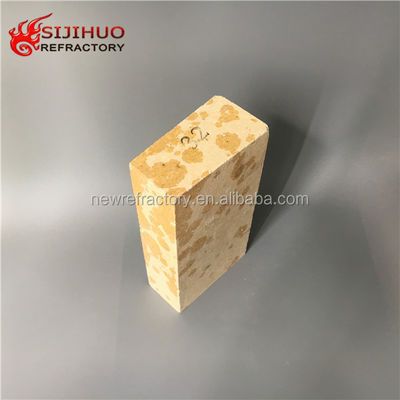 Silica Brick with 63% Al2O3 Content and 0.34% CaO Content at Affordable