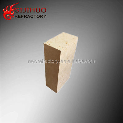 230x114x65mm Yellow High Alumina Fire Brick for Liner 48-83 Al2O3