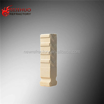 230x114x65mm High Alumina Anchor Brick with Superior Resistance to Wear and Corrosion