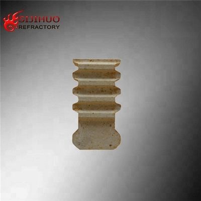 Yellow Alumina Block Customized Shape Fire Clay Anchor Brick for Customized Solutions