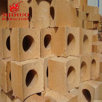 High Alumina Bauxite Fire Clay Steel Runner Brick for Steel Industry in Yellow Color