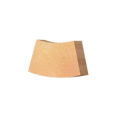 230x114x65mm Round Fire-Resistant Curved Fire Brick with ISO9001 Certificate
