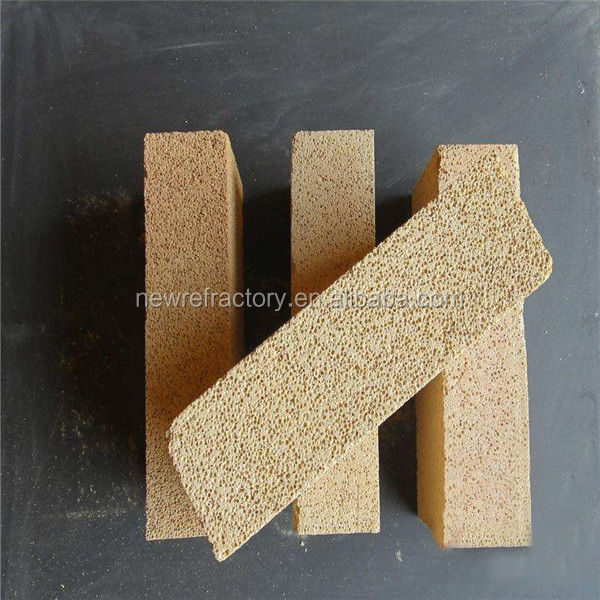 High Aluminum Poly Light Insulation Brick for Refractoriness 1580° Refractoriness 1770°