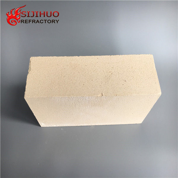 Industrial Furnaces Insulation Light Yellow Fire Clay Brick with CaO Content of 0.01