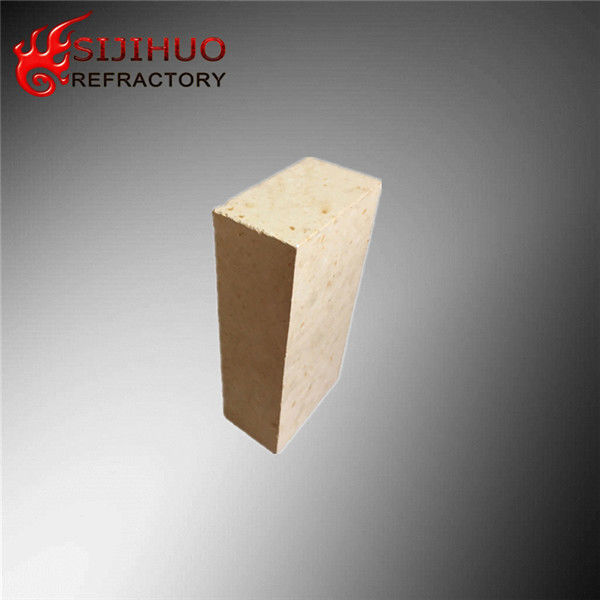 High Alumina Refractory Baffle Brick for Coke Oven 230x114x65mm CaO Content of 0.01