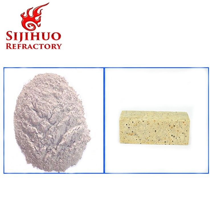 Industry Kilns Application Refractory Low Cement Castable with CaO Content of 1.2-2.5%
