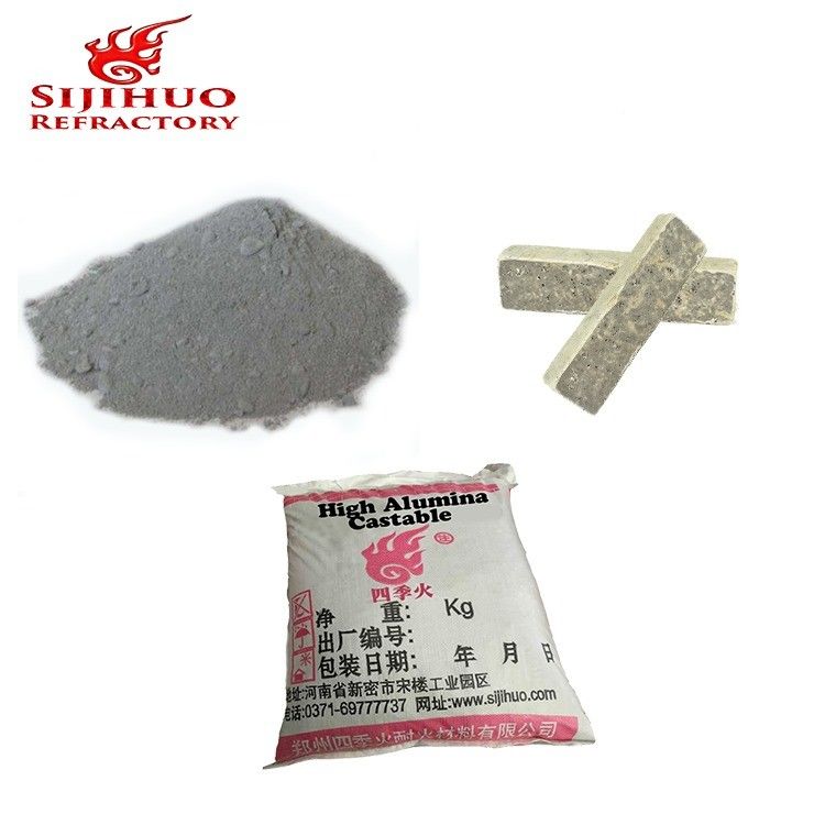 Fireproof Cement Mixture Refractory High Alumina Castable CA-625 for Liner Production