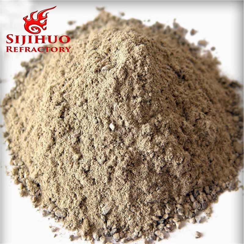 Refractory  Kilns Steel Fiber Castable Liner with 1.2-1.7% CaO Content