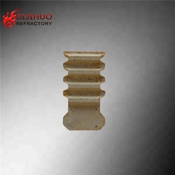 BULK DENSITY 2.0-2.5g/cm3 Yellow Kiln Anchorage Refractory Brick for Kiln Construction