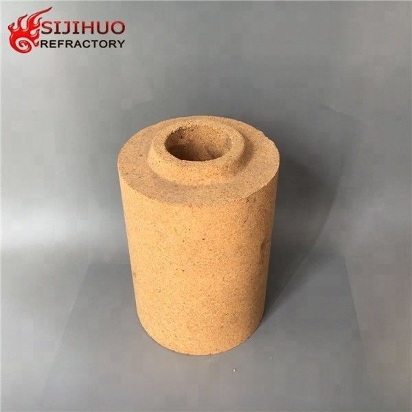 50T/D Capacity Alumina Block Customized Shape Fire Clay Steel Runner Brick for Steel Industry